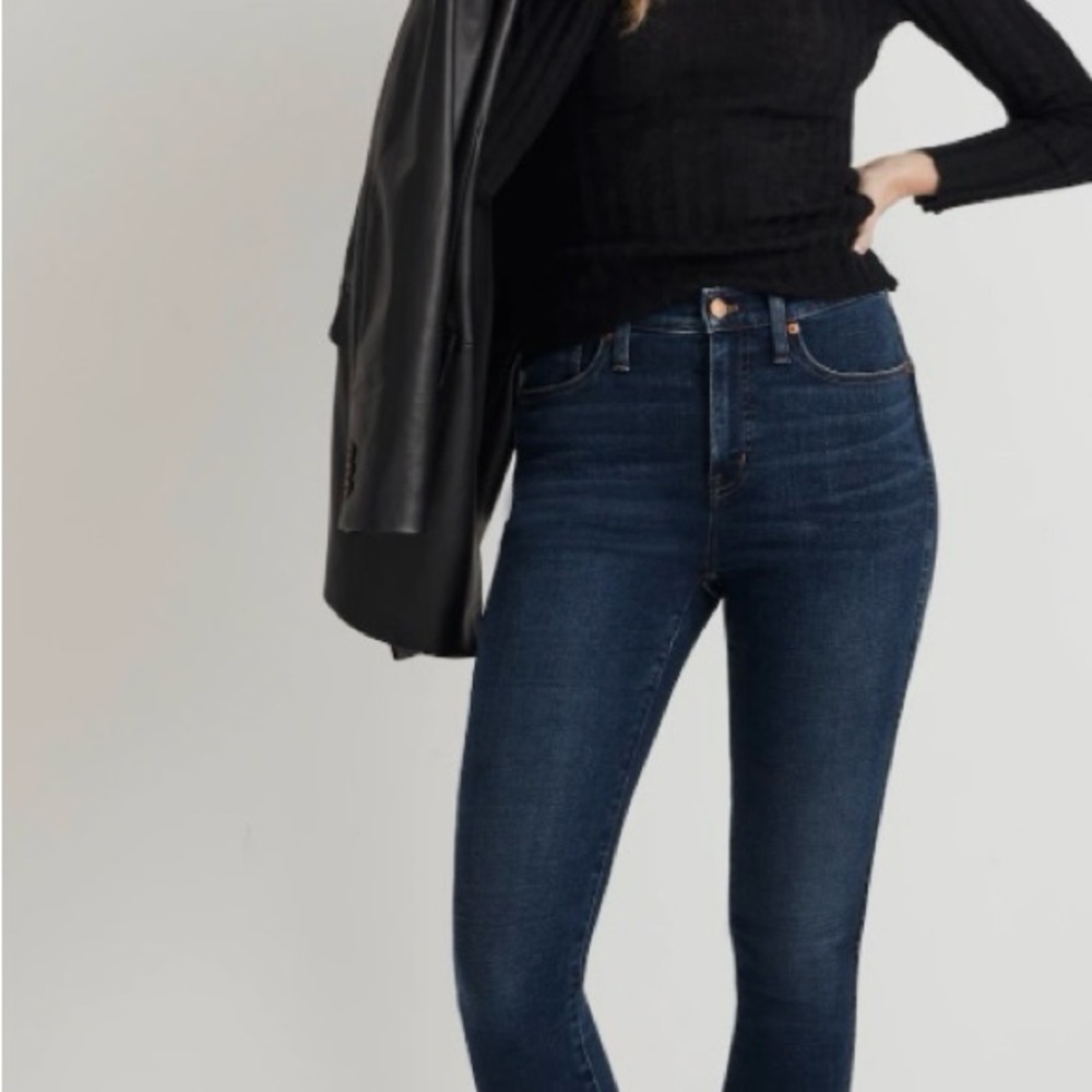 Madewell 10” high rise skinny